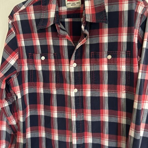 Wrangler men’s size L button down, long sleeve shirt, 2 pockets, - Picture 11 of 11